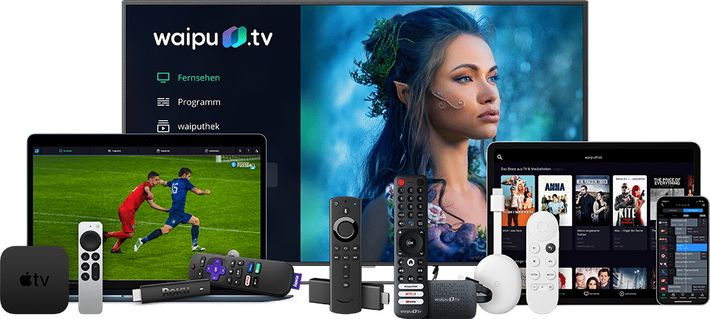 waipu.tv auf allen Geräten